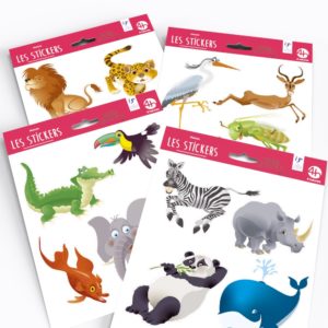 Stickers – Collection Animaux Rigolos
