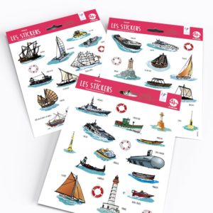 Stickers – Collection Mer
