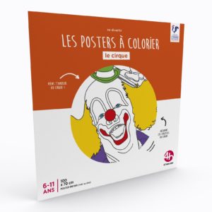 Les posters à colorier – Le cirque